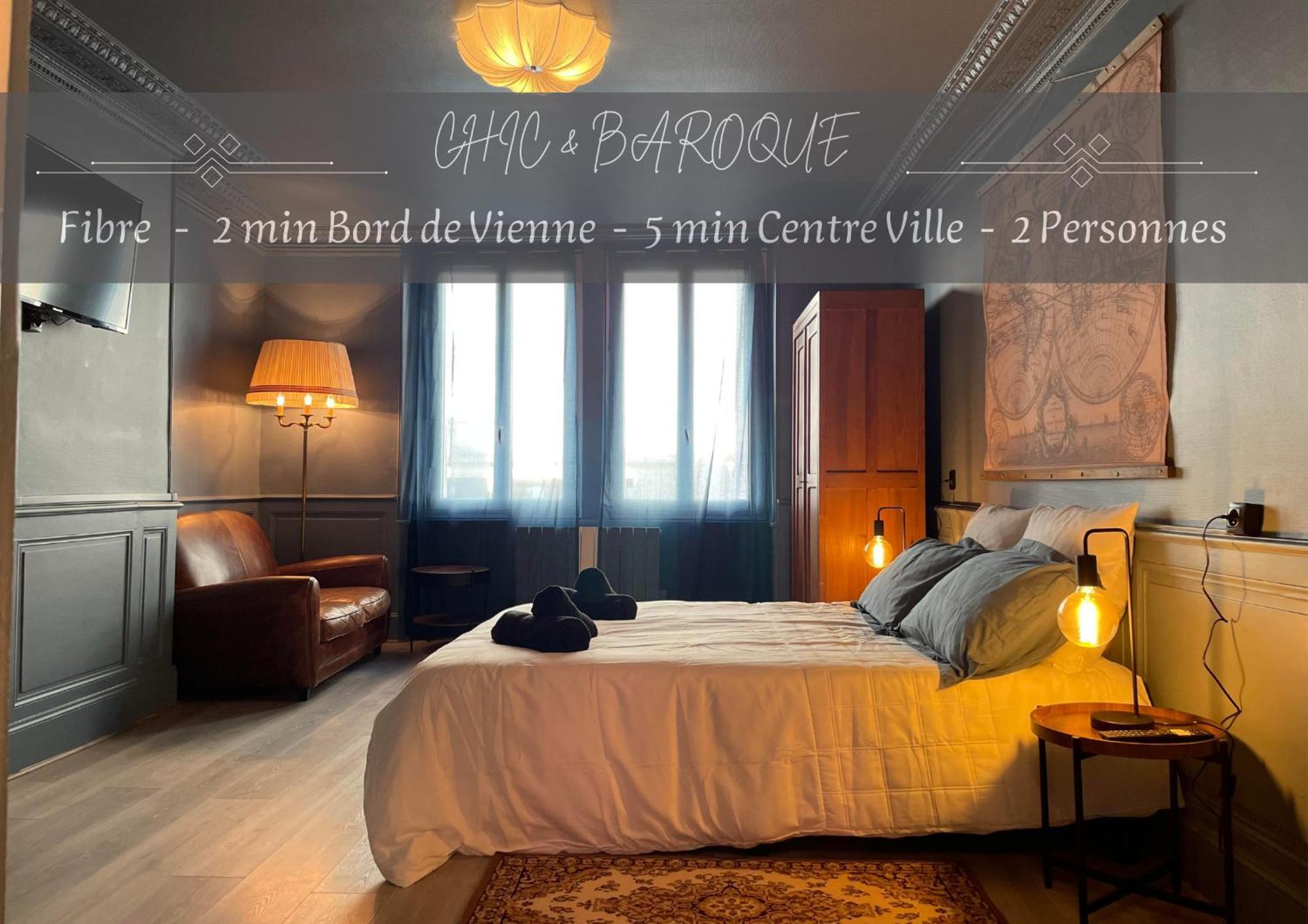 Appartement Chic & Baroque 5 Min Centre Ville Et Bord De Vienne Limoges Dış mekan fotoğraf